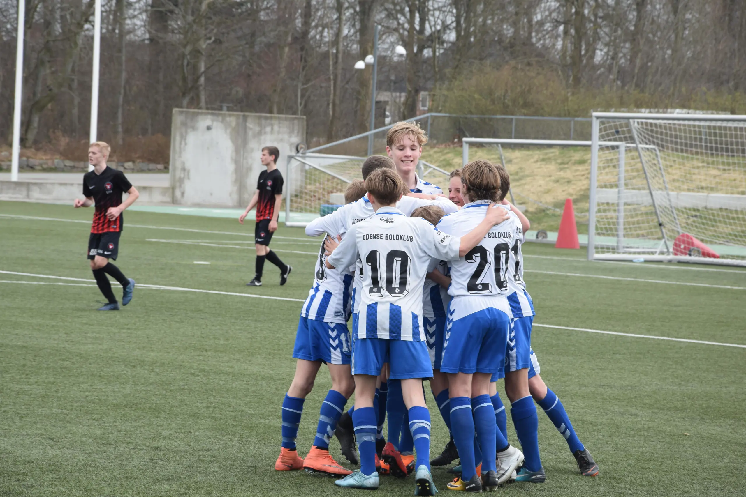 Stærk afslutning
sikrede sejr til U14