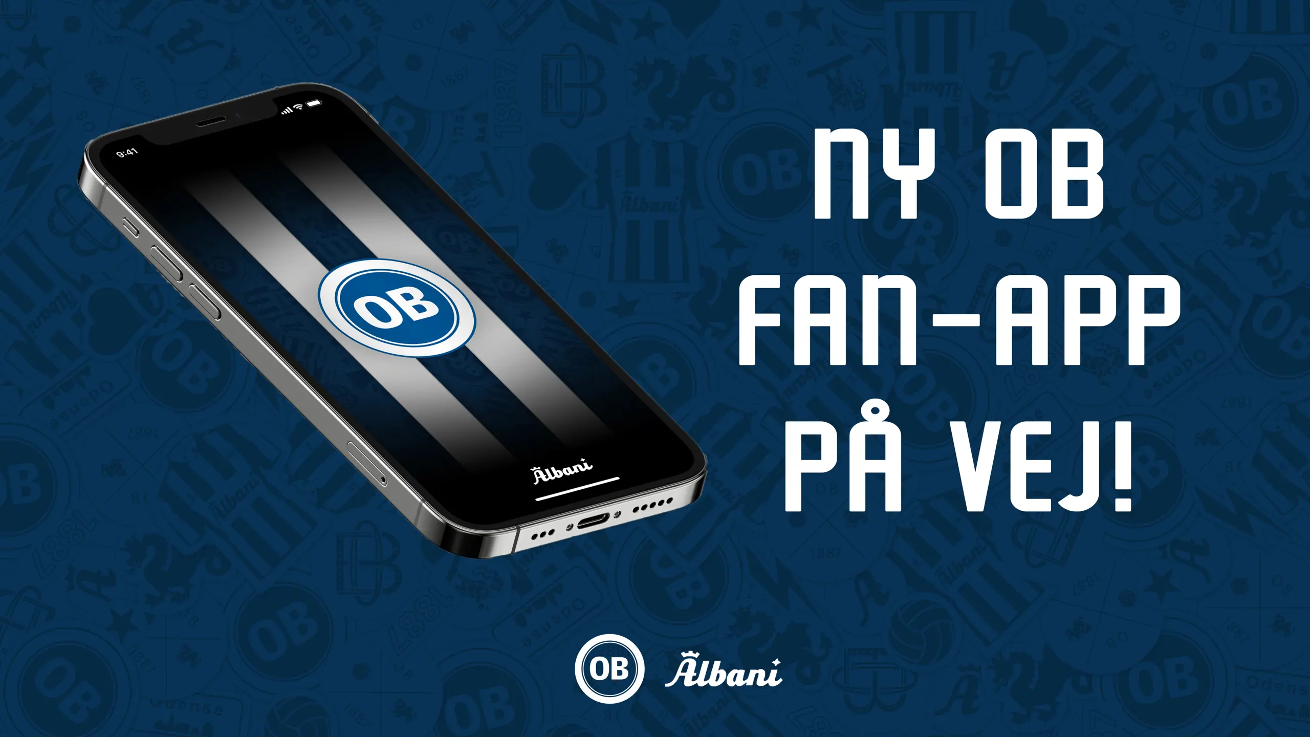 Fanapp på vej - centreret