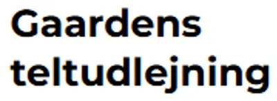 Gaardensteltudlejning logo