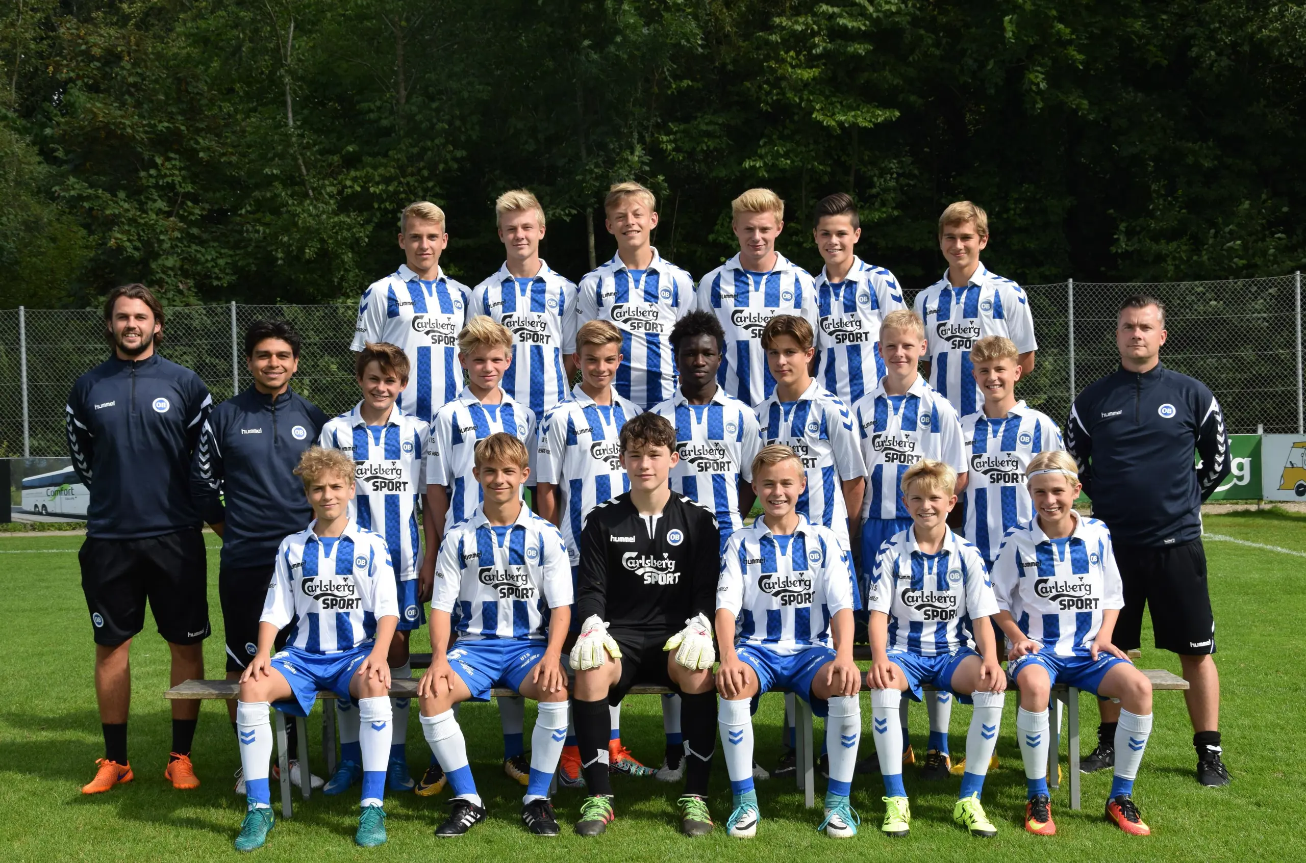 U15 delte med SIF
i sidste test