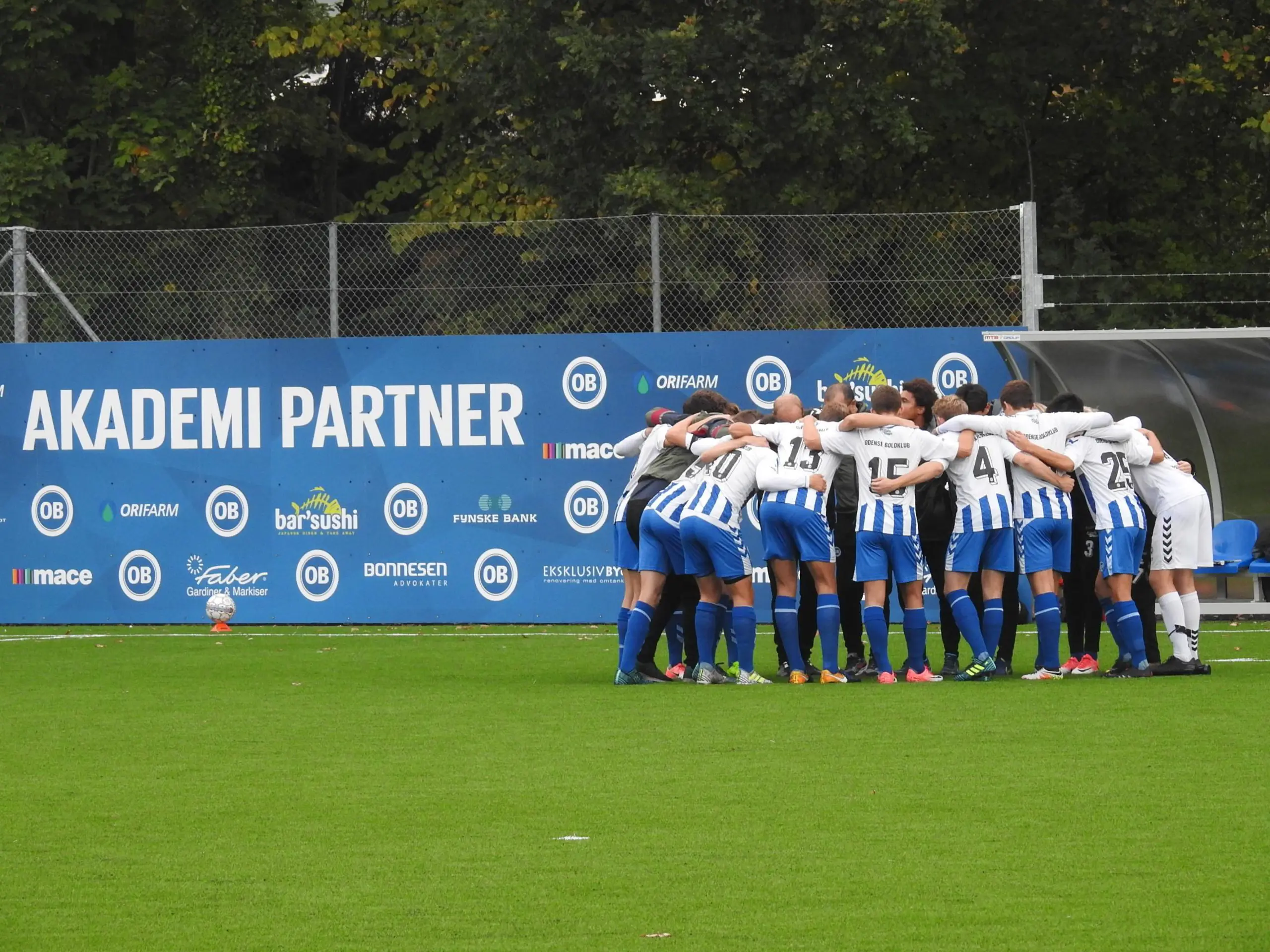 U17 tabte tæt
træningskamp