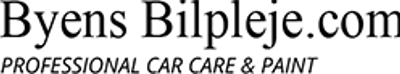 Byens Bilpleje Odense Aps Sort logo