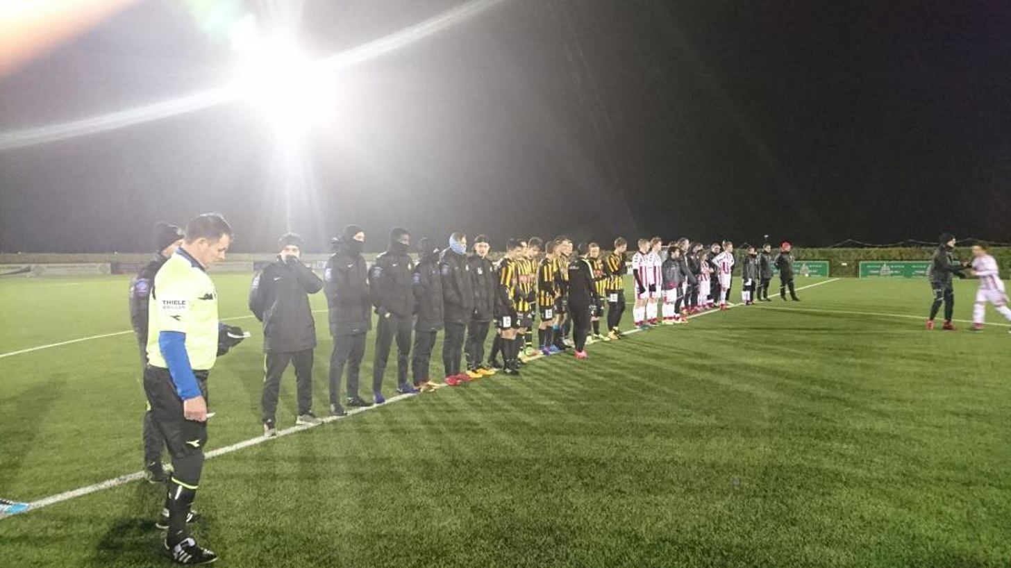 
BK Häcken og AAB måtte afgøres
ved straffesparkskonkurrence
 