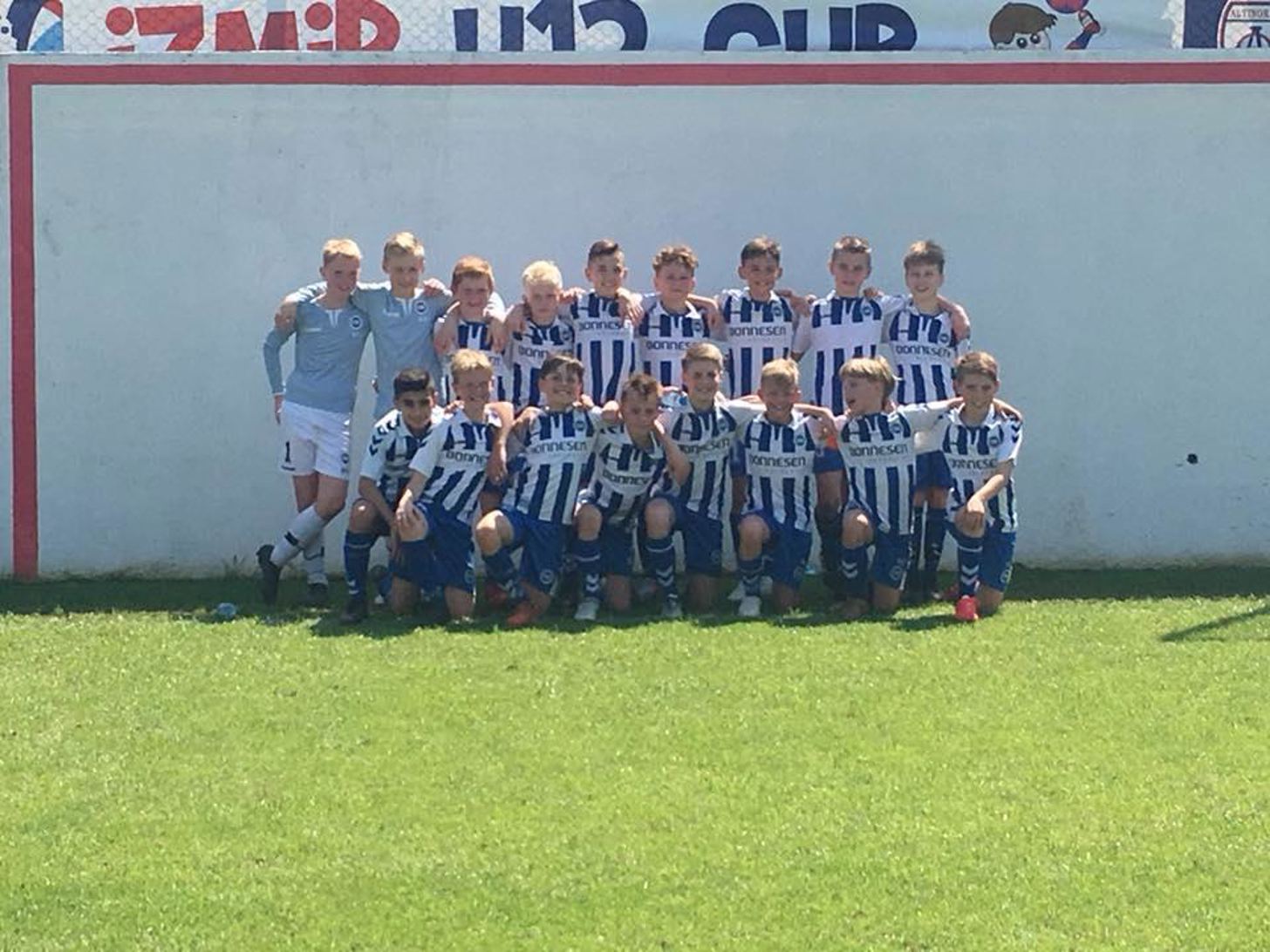 U12 blev nummer 6 i Tyrkiet