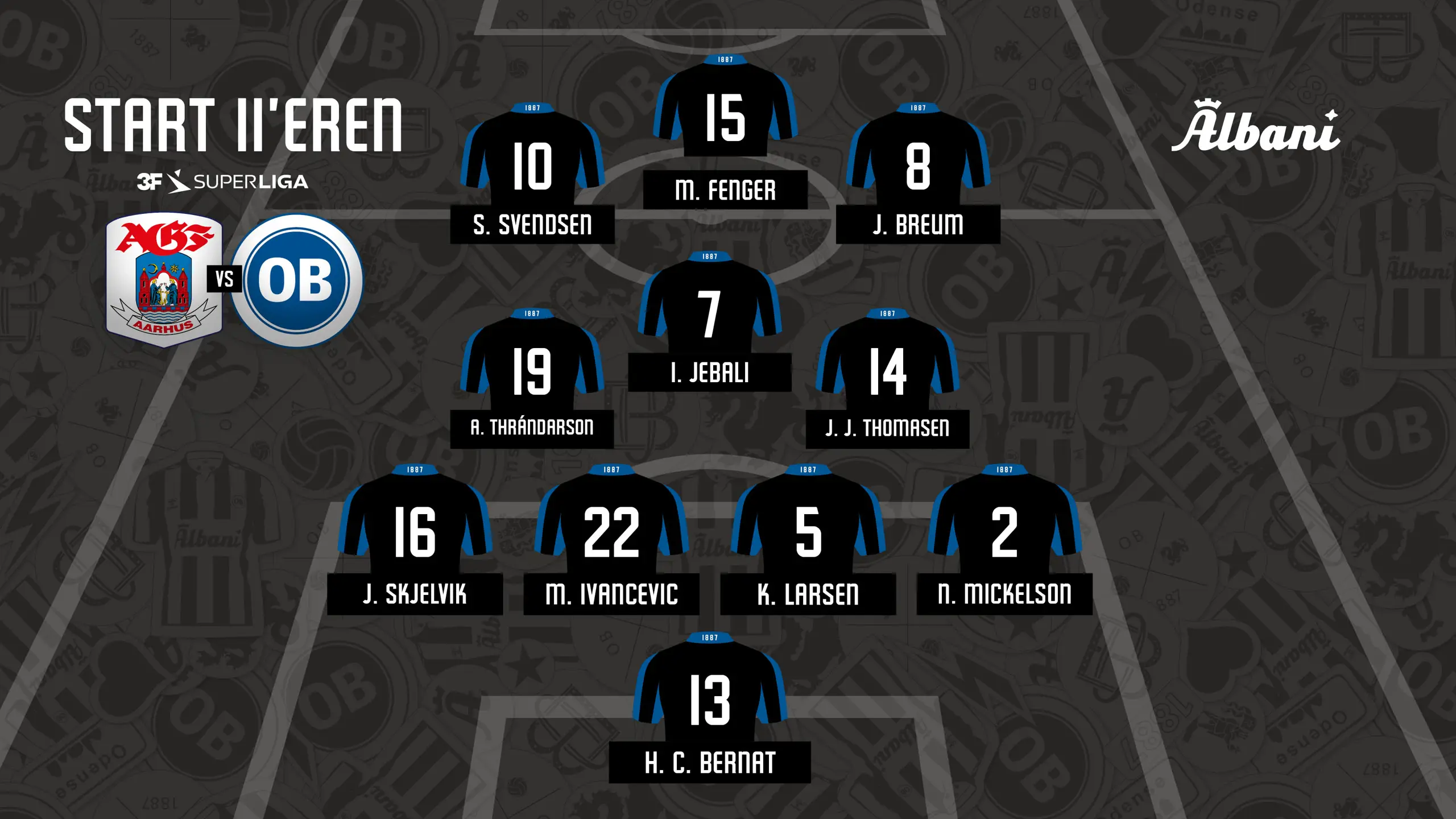 AGF - OB lineup2
