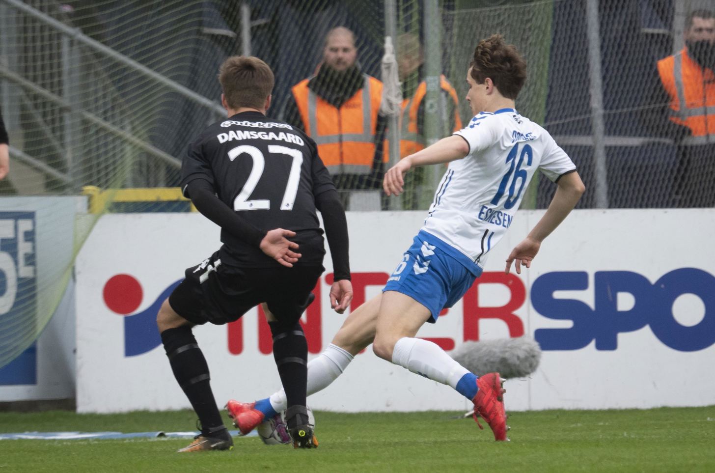 Spilletid til Jørgensen
og Eskesen på landsholdet