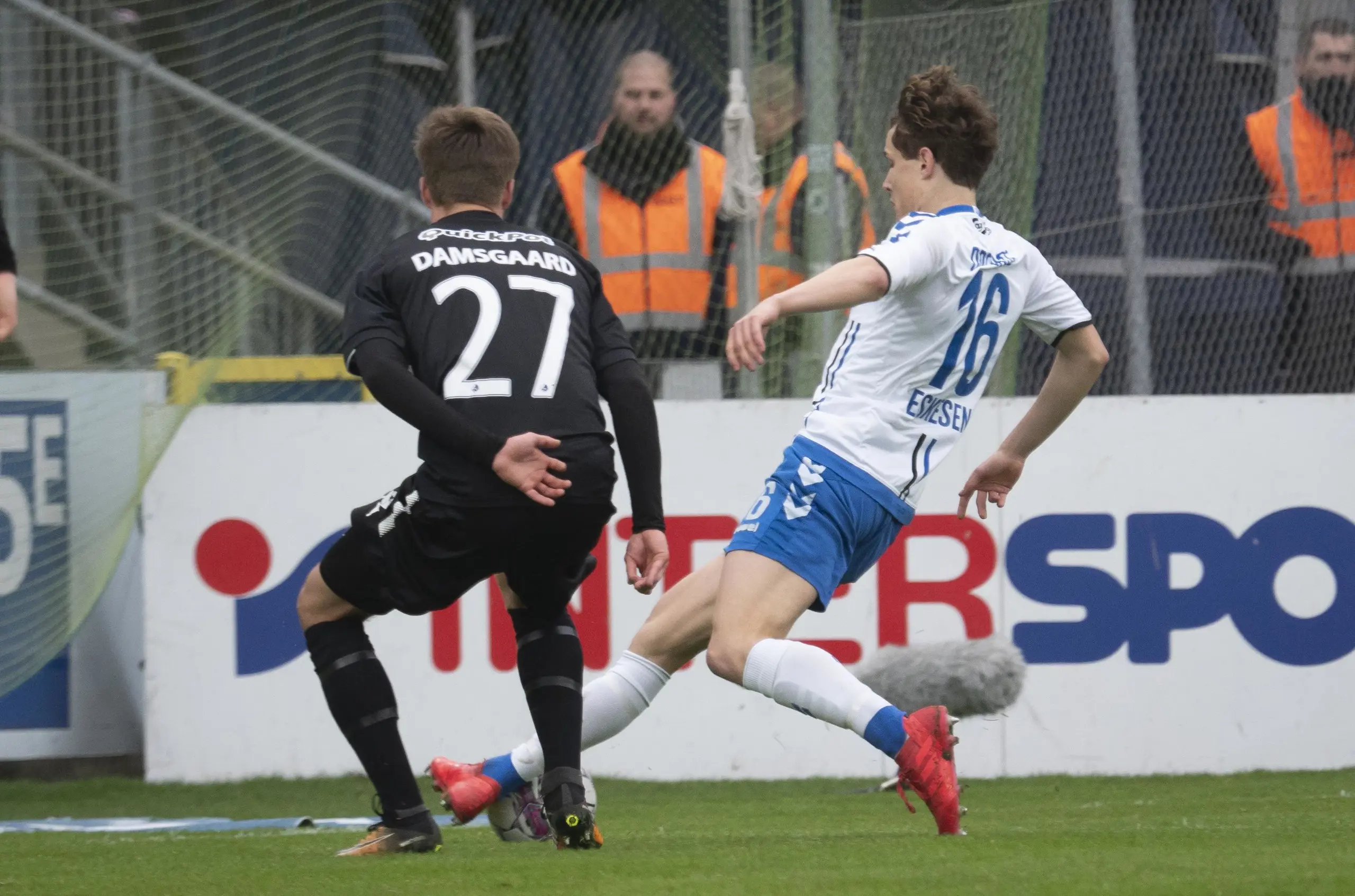 Spilletid til Jørgensen
og Eskesen på landsholdet