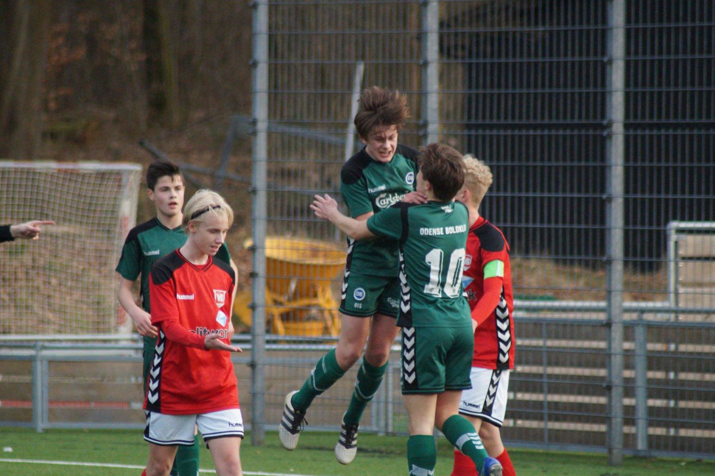 Ingen problemer for
U15-drengene i Vejle
