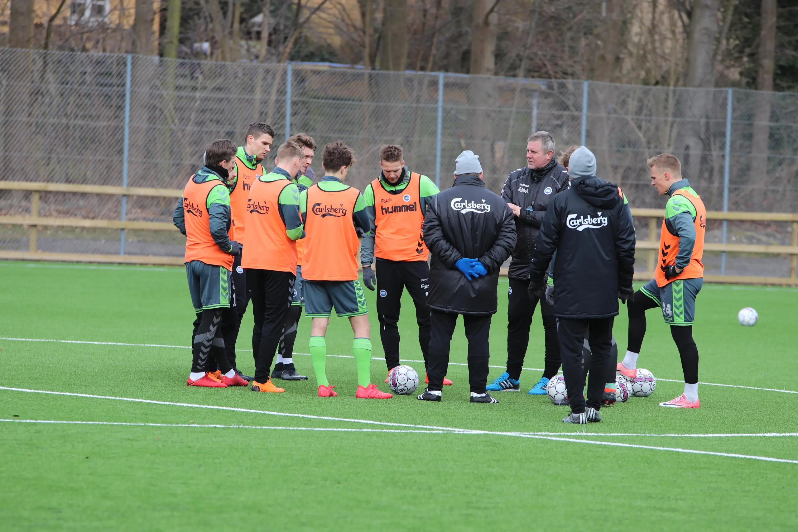 Startopstillingen til
Hamburger SV - OB