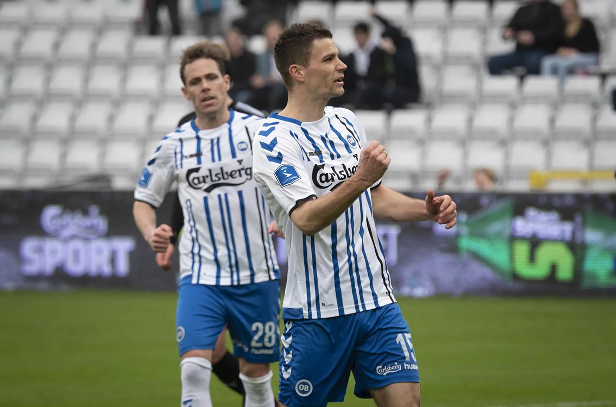 Fortjent OB-sejr på 3-0
over Randers FC
