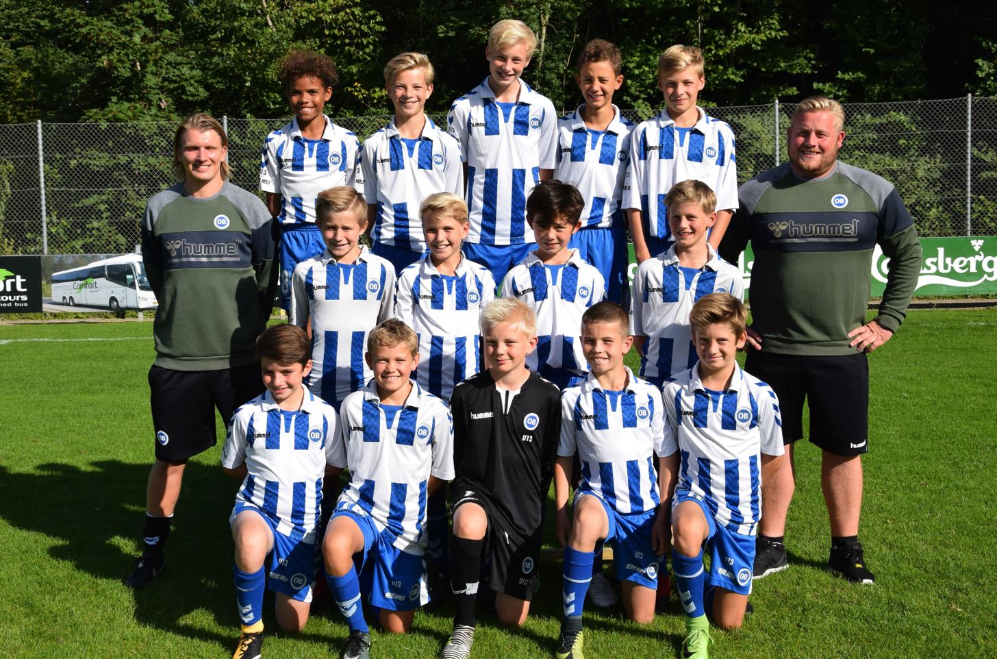 Dobbelt op på
sejre til U13