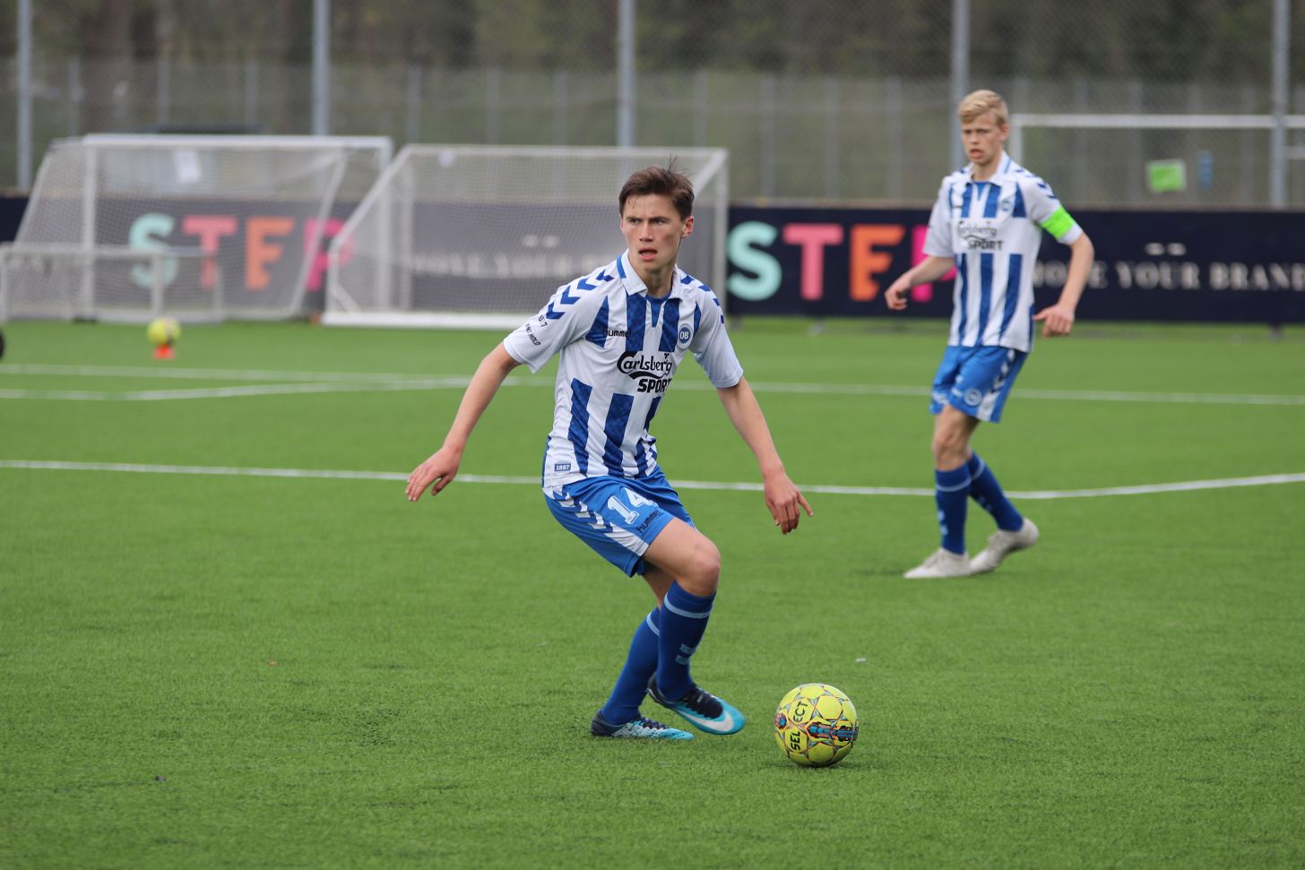 Tre OB'ere på
U16-Landsholdet