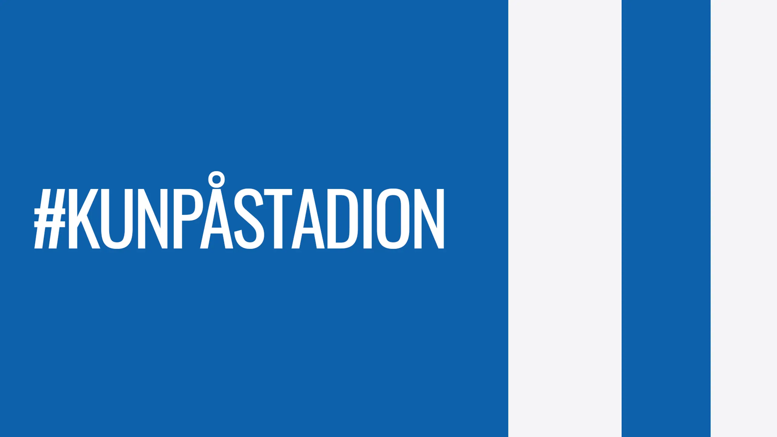 OB skal ses på stadion (grafik)